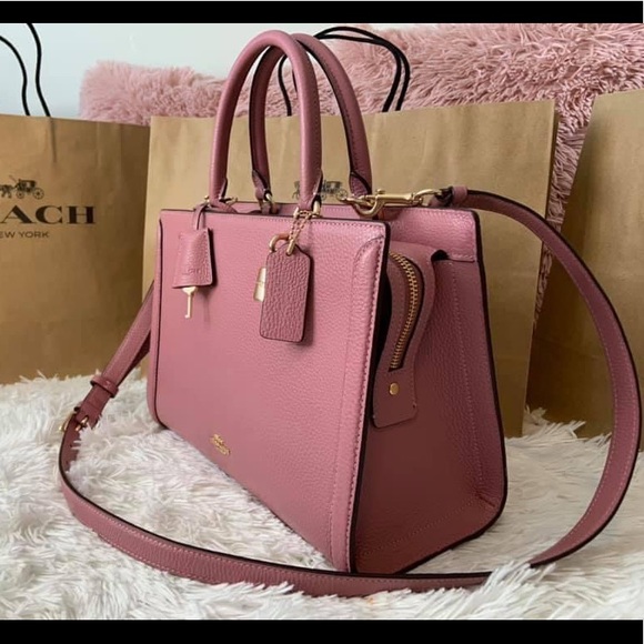 COACH PURSE WITH LOCK AND KEY - Picture 12 of 13